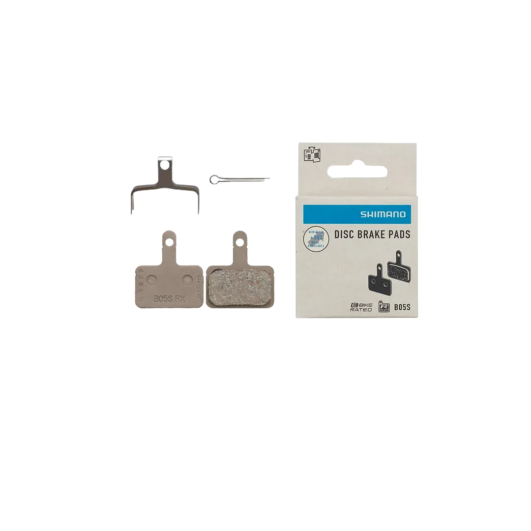 ZAPATA SHIMANO F DISCO RESINA B05S RX SET X UNIDAD EN CAJA INDIVIDUAL (AI-ZAF020) vista 2