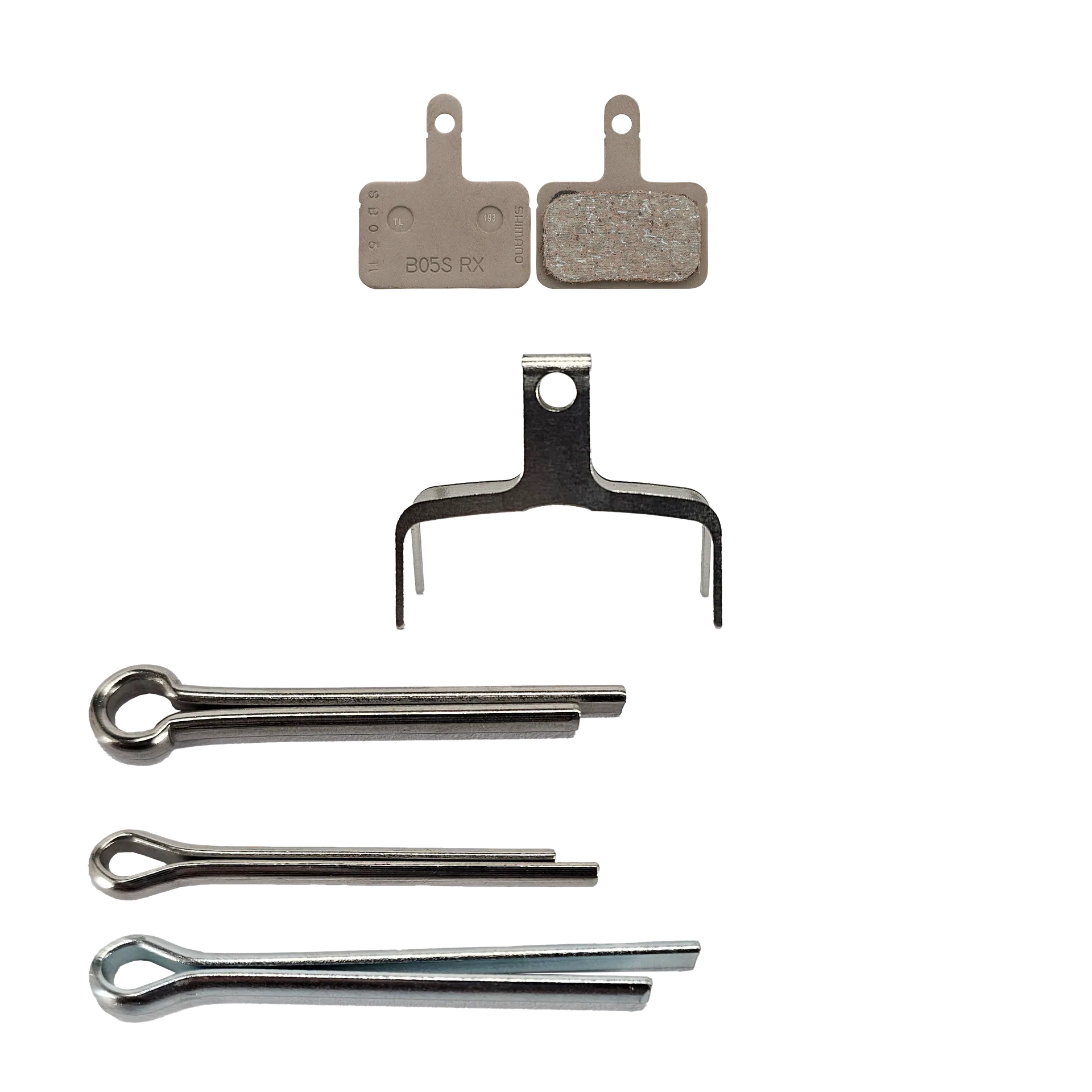 ZAPATA SHIMANO F DISCO RESINA B05S RX SET X UNIDAD EN CAJA INDIVIDUAL (AI-ZAF020) — Accesorios en BiciCuenca Ecuador