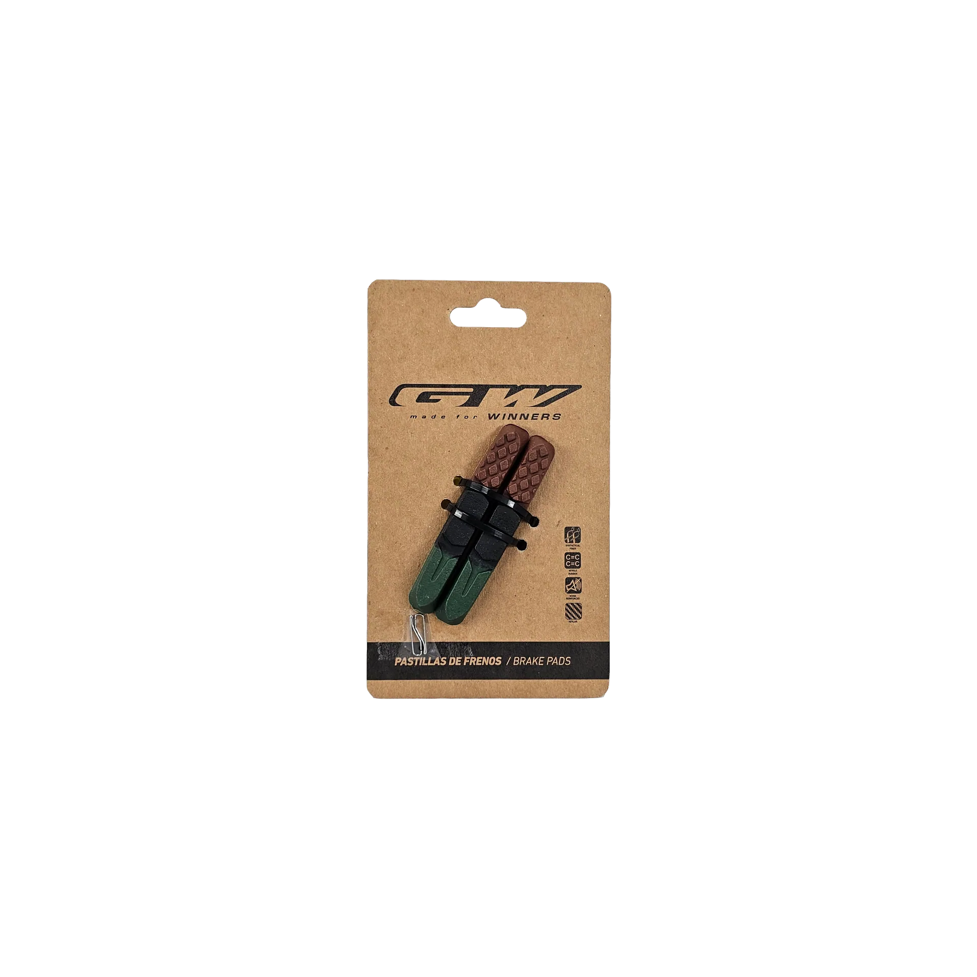 ZAPATA CAUCHO RE  VBB PUESTO GW M 960 VCR 72MM VNC BARADINE (FR-CAU502229) — Accesorios en BiciCuenca Ecuador