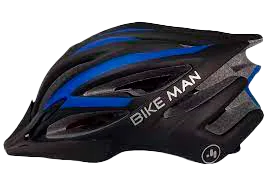 CASCO BIKE MAN NEGRO; N AMARILLO; N BLANCO ; N PLOMO ; N VEDE ; N AZUL ; N ROJO vista 2