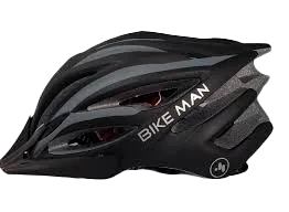 CASCO BIKE MAN NEGRO; N AMARILLO; N BLANCO ; N PLOMO ; N VEDE ; N AZUL ; N ROJO vista 3