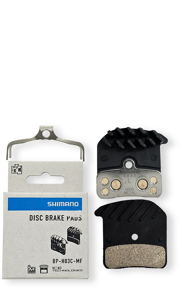 ZAPATA SHIMANO F DISCO SAINT M820 4 PIST  METAL H03C (AI-ZAF011) — Accesorios en BiciCuenca Ecuador