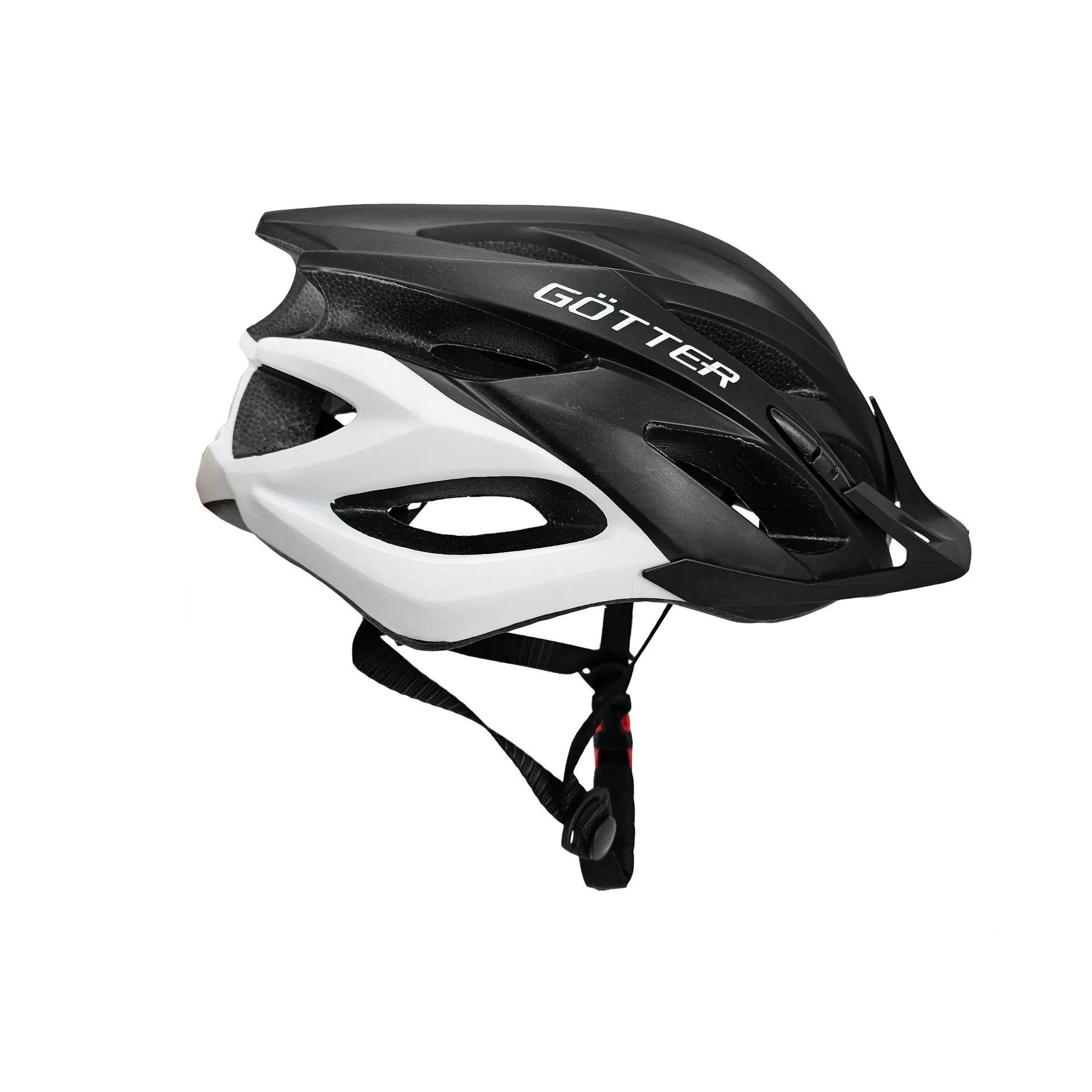 CASCO MTB NEGRO / BLANCO WT 059 B (MBS-16489) — Cascos en BiciCuenca Ecuador