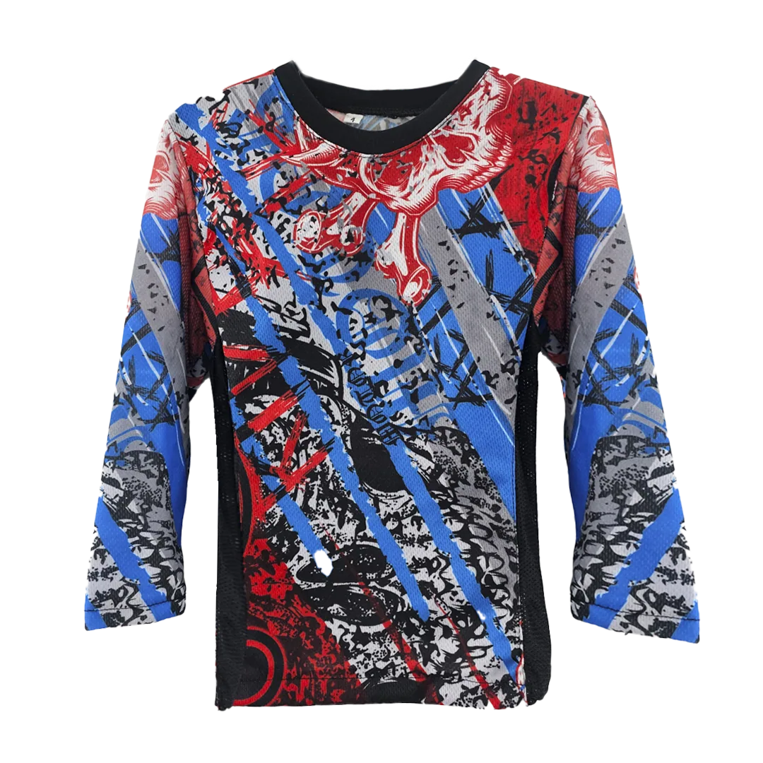 JERSEY BUSO BMX NIÑOS TALLA 2 A LA 10 VARIOS DISEÑOS (LI) vista 2