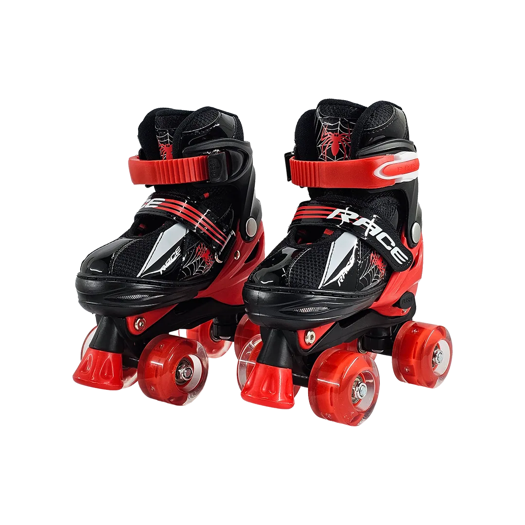 ZAPATOS PATINES CON KIT DE PROTECCION NEGRO (MBS-58572) vista 2