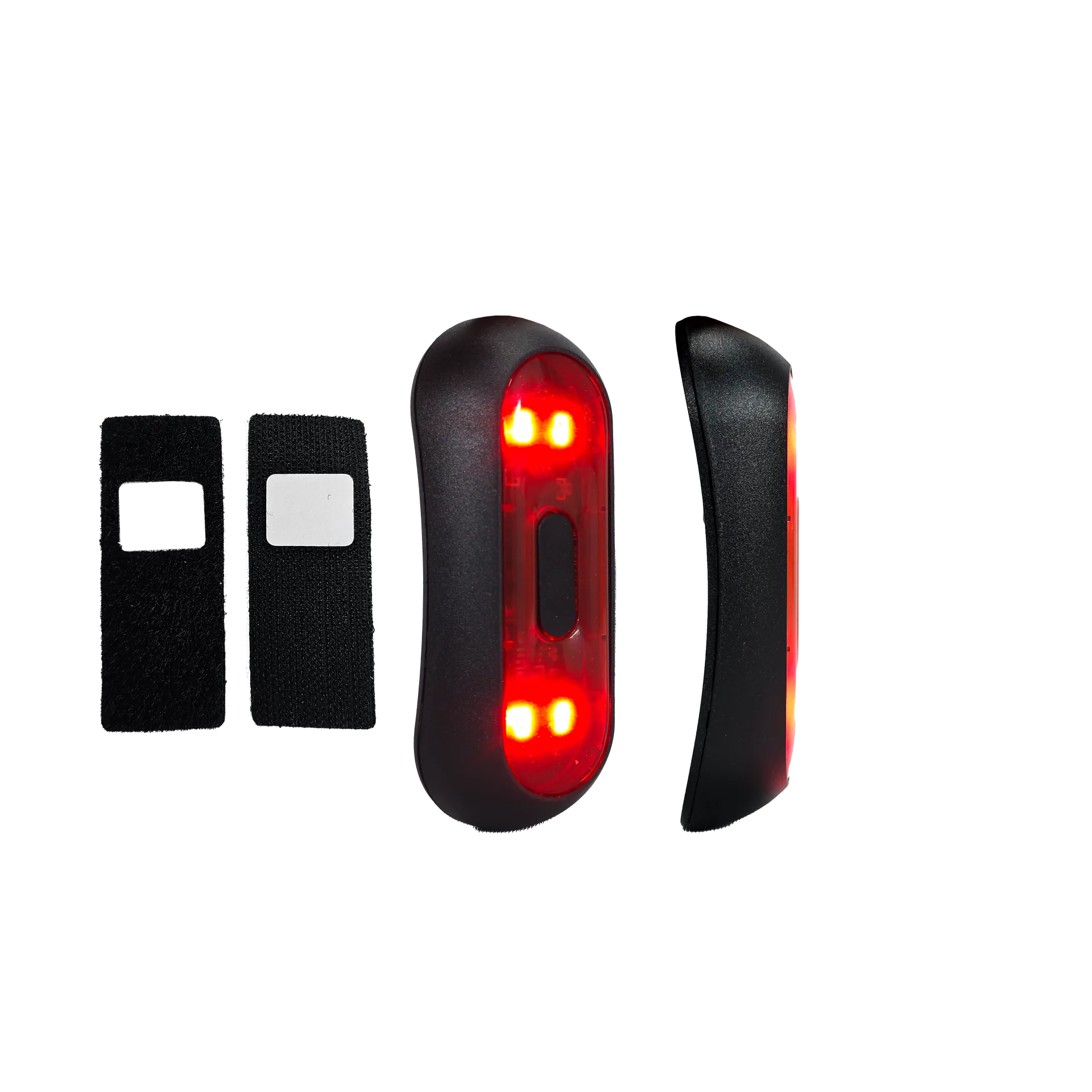 LUZ POST CASCO CINTA VELCRO RECARGABLE (SH-HW-TKJSD-244) — Cascos en BiciCuenca Ecuador