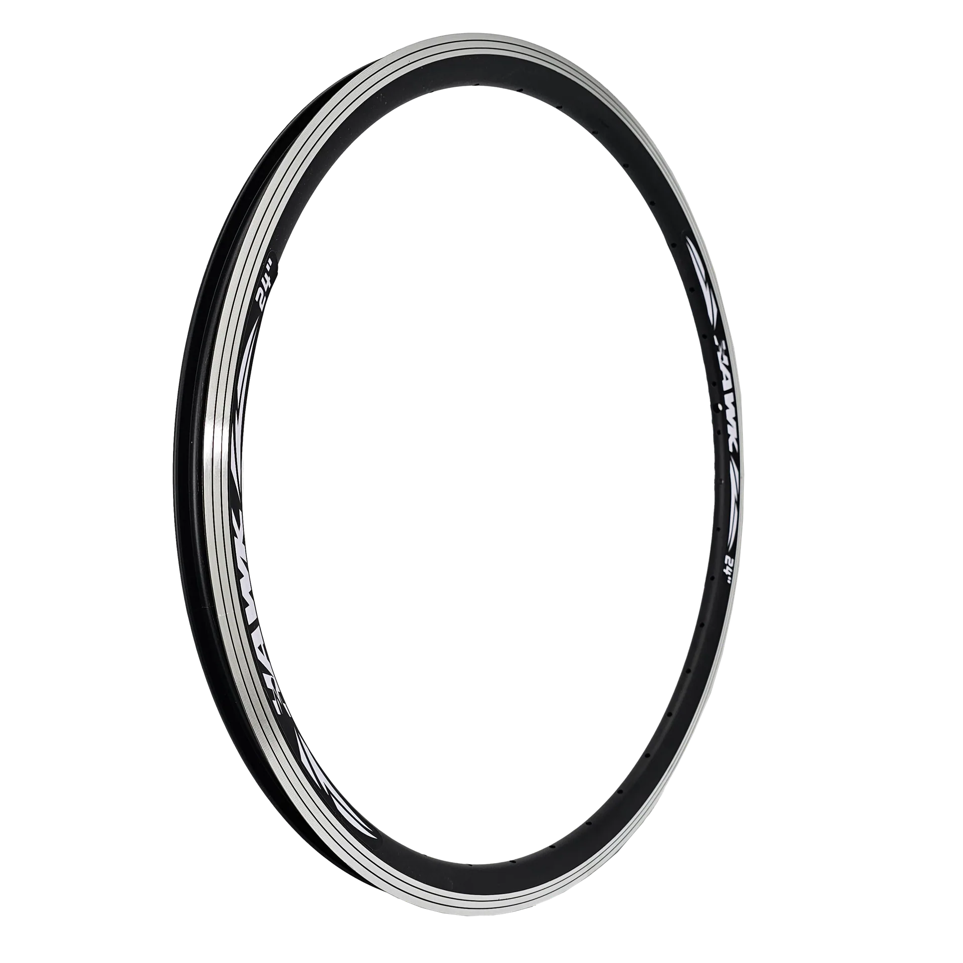 ARO 24 X 2.0 ALUMINIO NEGRO 36H D/P MARCA HAWK FILO VB SW-19SG (HW-401924) — Llantas en BiciCuenca Ecuador